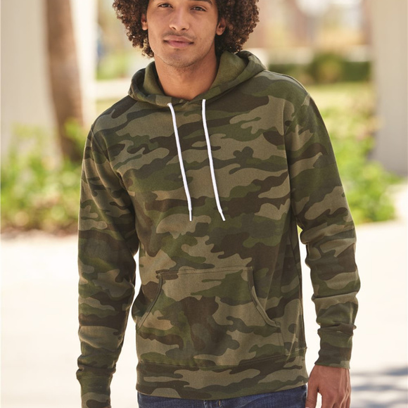Independent Trading Co Unisex Hooded Sweatshirt - Picture 1 of 4